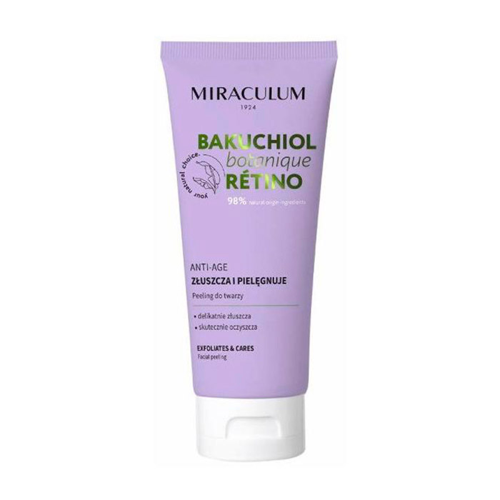 Скраб для обличчя Miraculum Bakuchiol Botanique Retino Facial Peeling, 100 мл